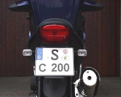 BMW C1 Zubehör, Windschutz, Windschott , Windabweiser